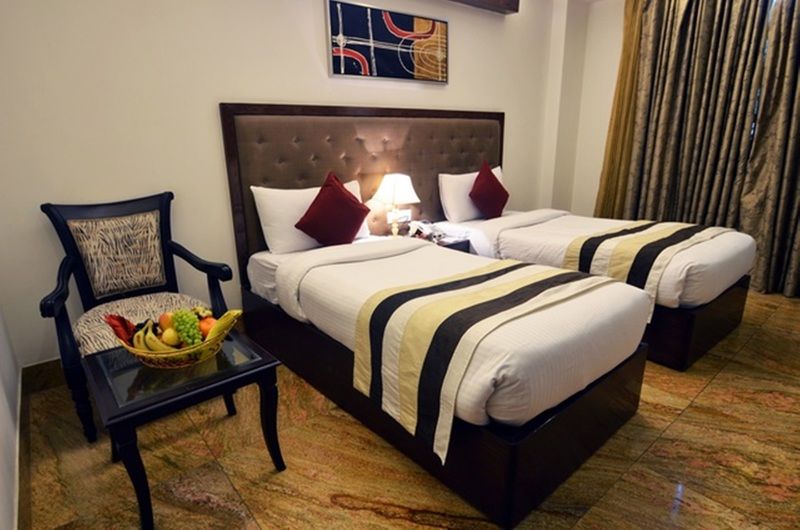 Taurus Sarovar Portico Neu-Delhi Exterior foto